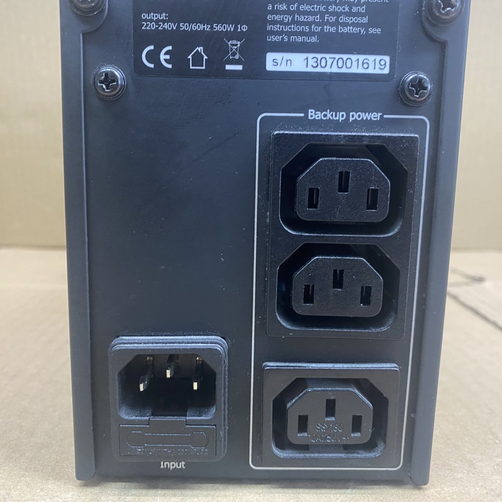 Trust Oxxtron 1000VA UPS 1000 VA Backup Power Supply No Batteries