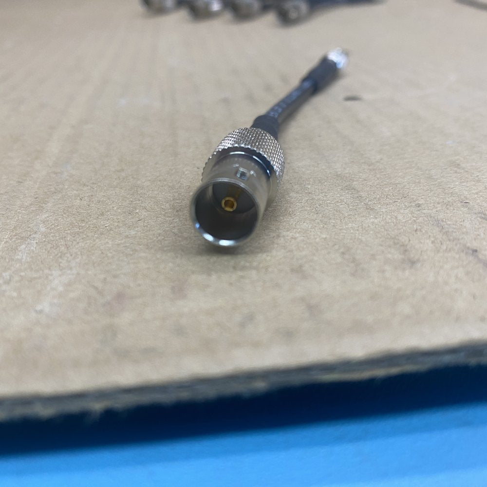 Coaxial Cable DIN 1.0/2.3 to BNC Female High-Durability 5-Pack 13cm Length