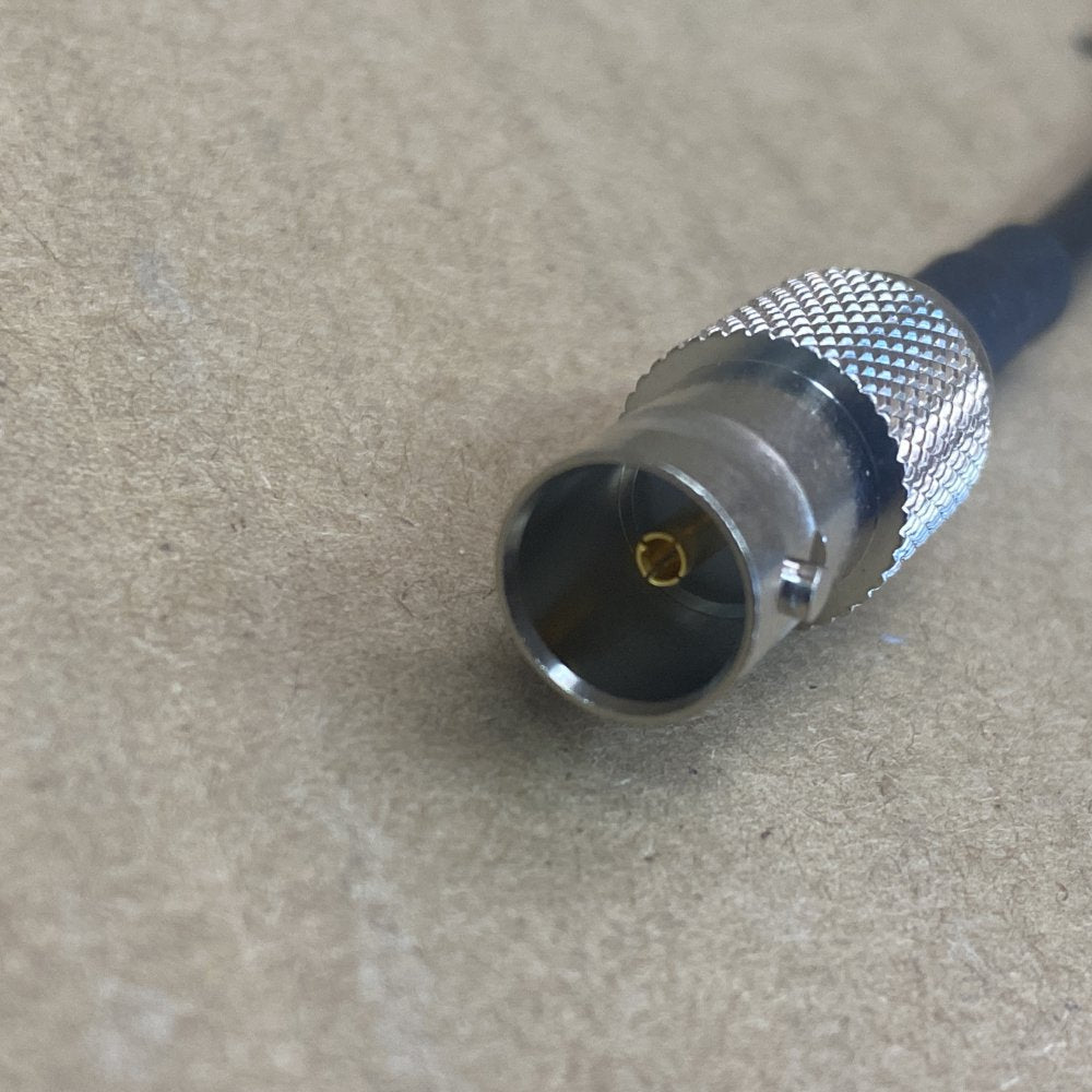 Coaxial Cable DIN 1.0/2.3 to BNC Female High-Durability 5-Pack 13cm Length