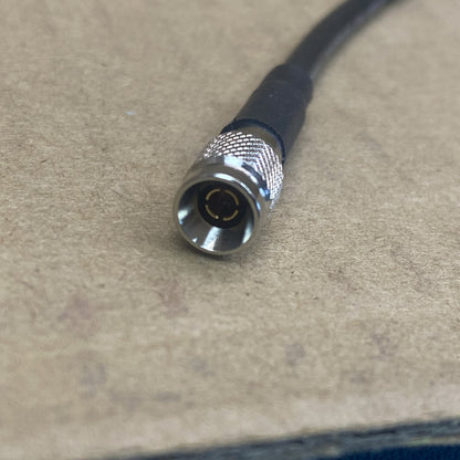 Coaxial Cable DIN 1.0/2.3 to BNC Female High-Durability 5-Pack 13cm Length