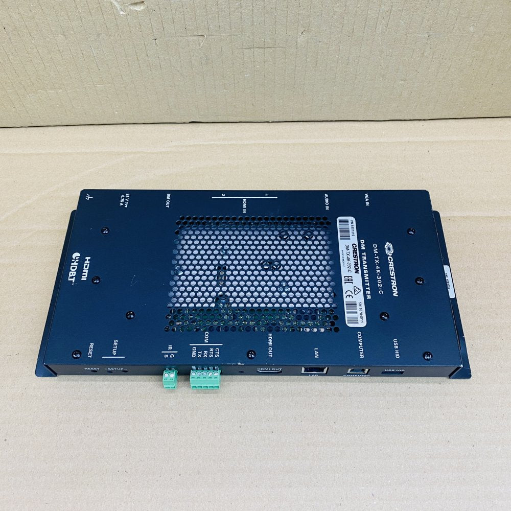 DigitalMedia Transmitter Crestron 4K HDR HDMI VGA HDBaseT DM-TX-4K-302-C