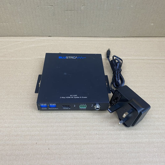 2-Way HDMI Splitter & Scaler Blustream SC12SP 4K@60Hz HDCP 2.2 Support