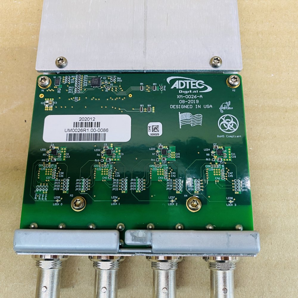 ADtec Digital VDC0301-0600 4x 3G-SDI BNC Video Decoder Carrier (Used)