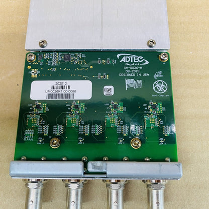 ADtec Digital VDC0301-0600 4x 3G-SDI BNC Video Decoder Carrier (Used)