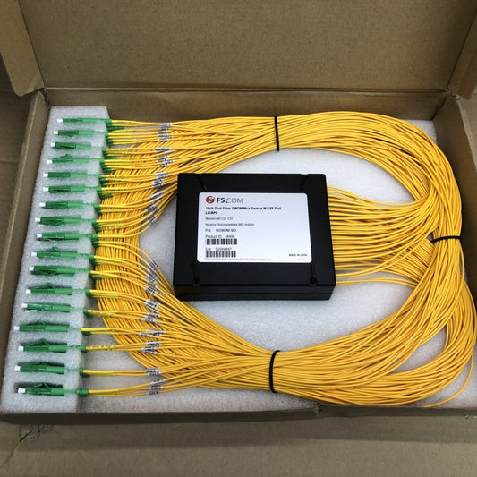 Dual Fiber LC/APC Expansion Port Module DWDM Mux/Demux FS 16-Channel