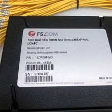 FS 16DWDM-MD 16-Channel Dual-Fiber DWDM Mux/Demux LC/APC w/EXP Port