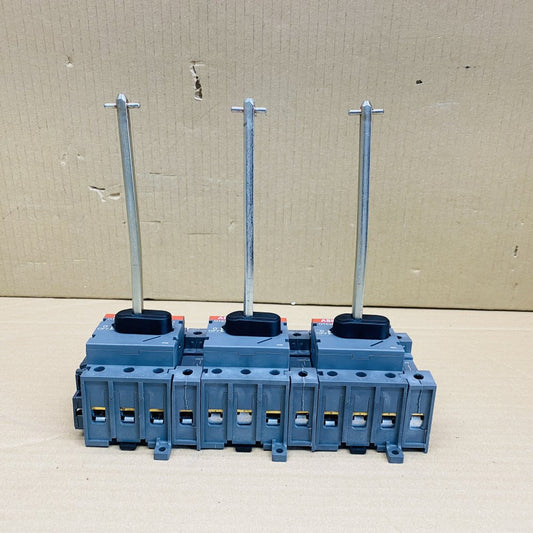 Isolator Switch Industrial ABB 4-Pole DIN Rail 63A 22kW IP20 Non-Fused