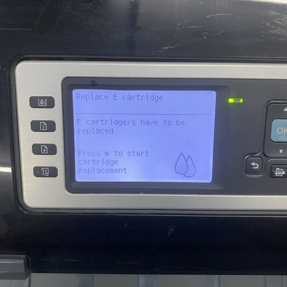 HP DesignJet Z3200ps Large Format Printer 12-Ink System for Repair