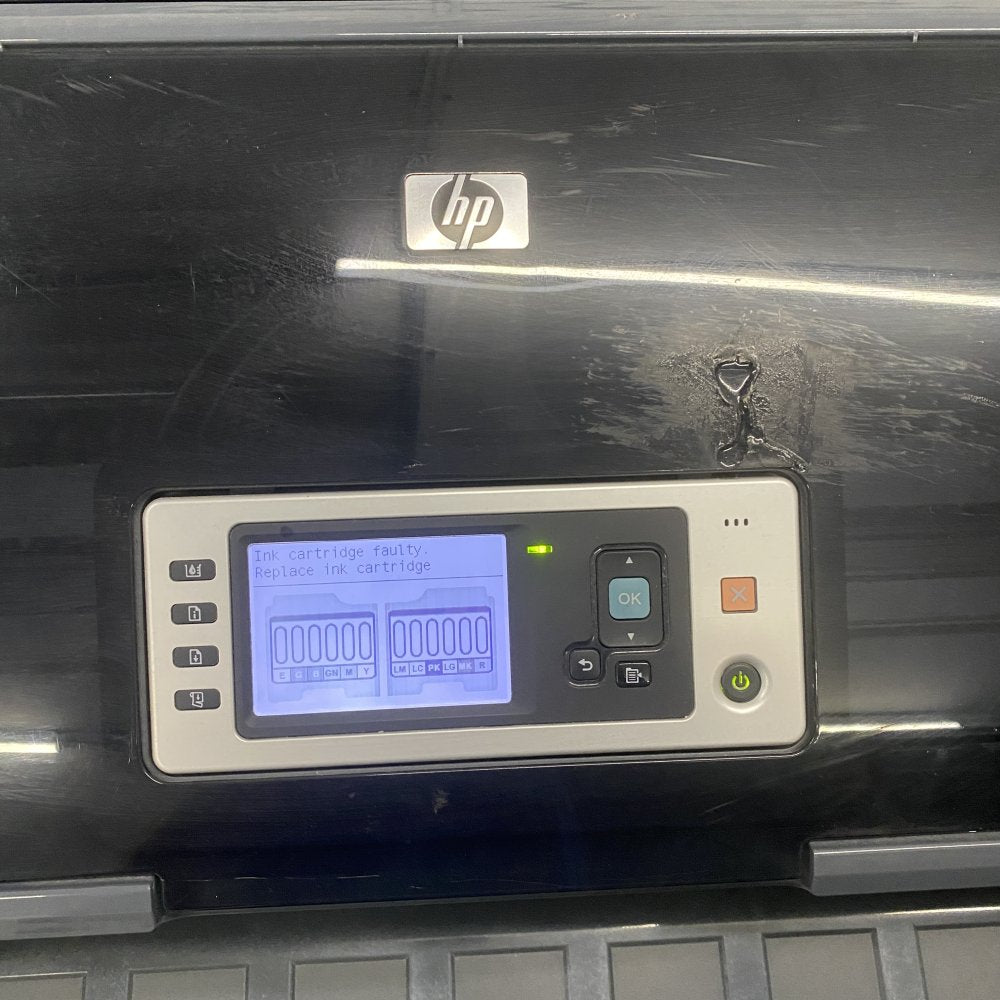HP DesignJet Z3200ps Large Format Printer 12-Ink System for Repair