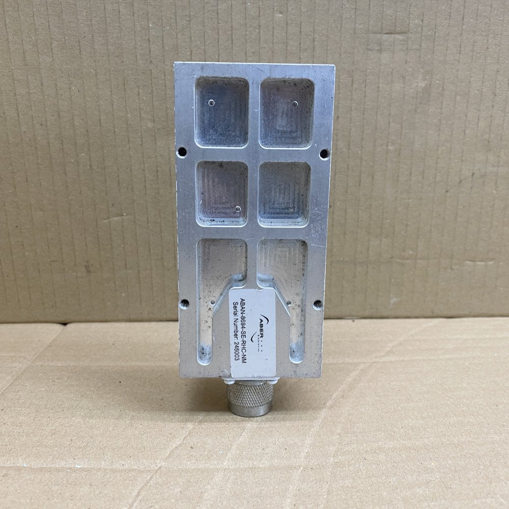 High Performance Antenna 8.6-9.4GHz RHC for Defence by ABER Electronics UK