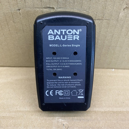 Battery Charger Anton Bauer L-Series Sony Compatible LED Indicator