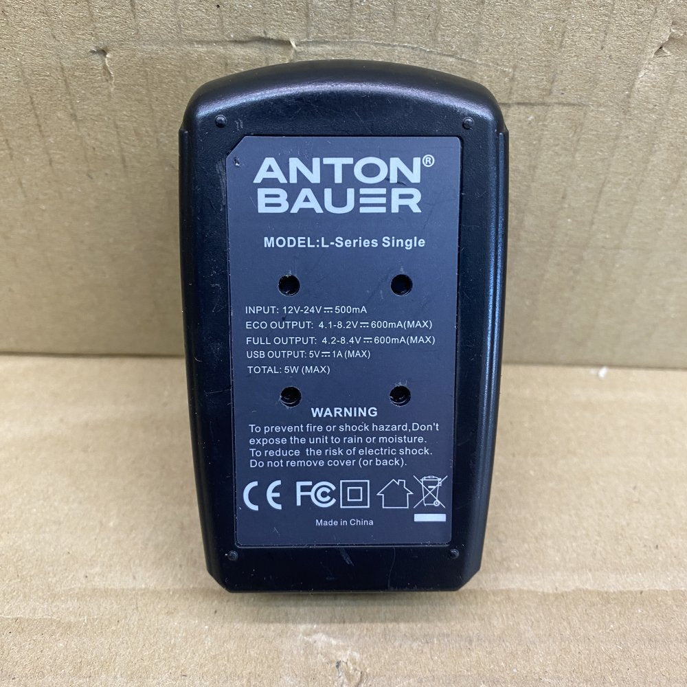 Battery Charger Anton Bauer L-Series Sony Compatible LED Indicator