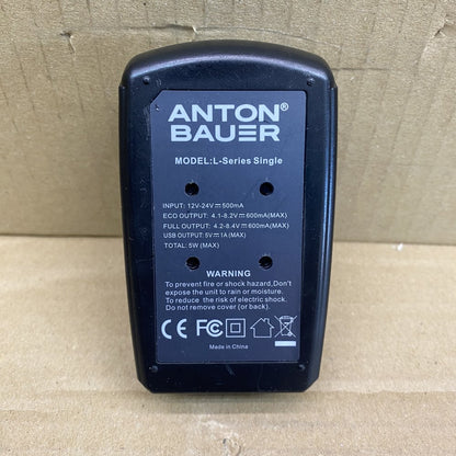 Battery Charger Anton Bauer L-Series Sony Compatible LED Indicator