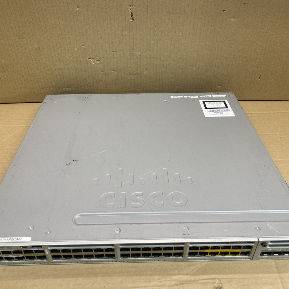 10G PoE Stackable Switch Cisco Catalyst 3850 48-Port Ethernet NM Modules