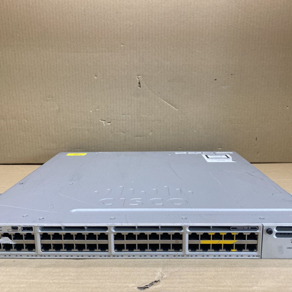Industrial Ethernet Switch Cisco Catalyst 3850 48-Port PoE UPOE Rack-Mount