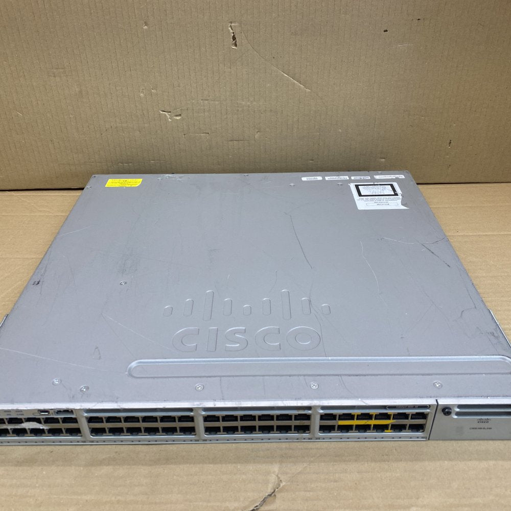 Industrial Ethernet Switch Cisco Catalyst 3850 48-Port PoE UPOE Rack-Mount