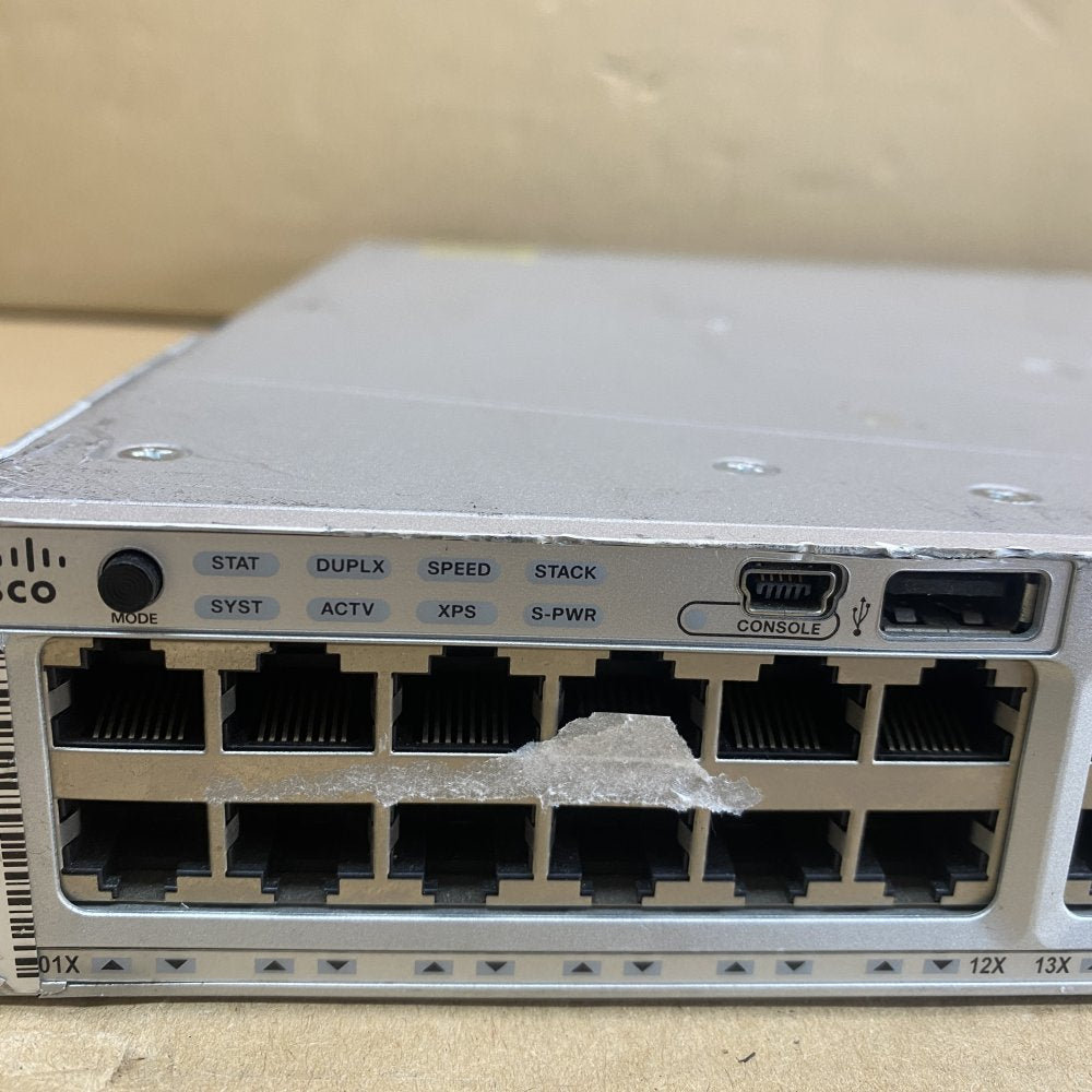 Industrial Ethernet Switch Cisco Catalyst 3850 48-Port PoE UPOE Rack-Mount