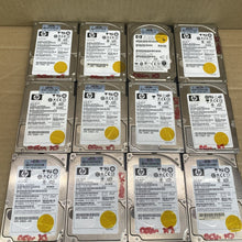 Server Hard Drives HP 72GB 10K RPM SAS 2.5in ProLiant Lot of 14 Tested