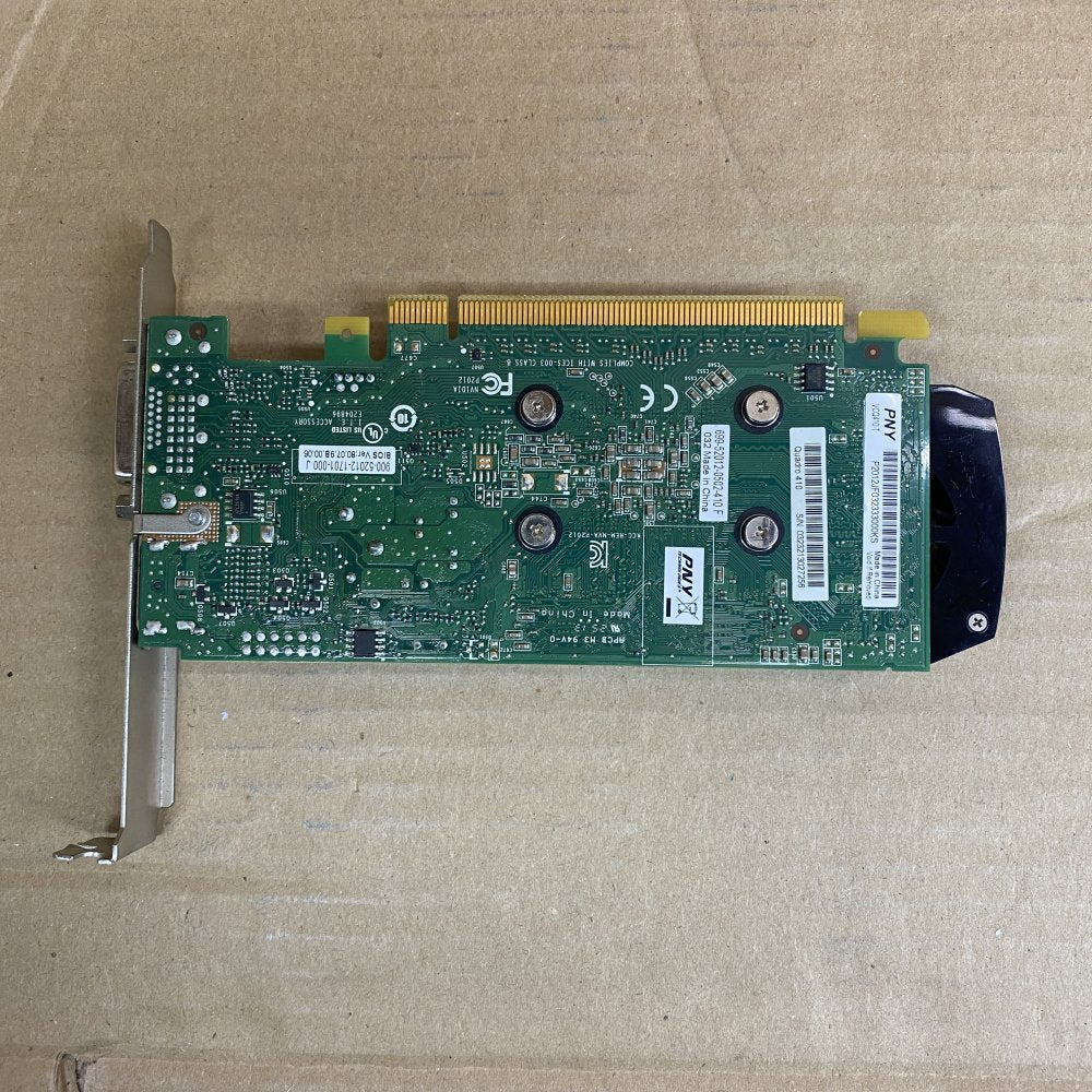 NVIDIA Quadro 410 GPU 4x Bundle 512MB DDR3 PCIe x16 DisplayPort DVI