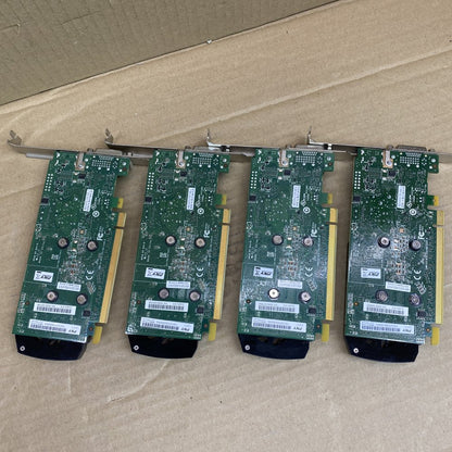 NVIDIA Quadro 410 GPU 4x Bundle 512MB DDR3 PCIe x16 DisplayPort DVI