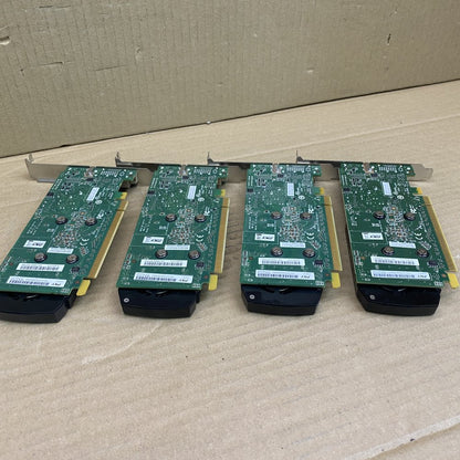 NVIDIA Quadro 410 GPU 4x Bundle 512MB DDR3 PCIe x16 DisplayPort DVI