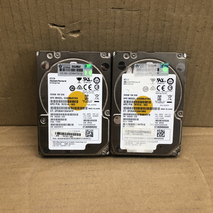 Enterprise SAS Hard Drives 10K RPM WD HP Dell JobLot 10x 12Gbps 900GB 600GB