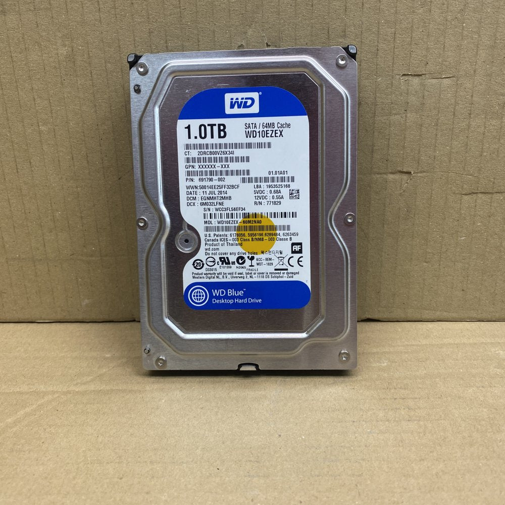 High-Speed WD Blue 1TB SATA HDD Bundle 2.5" & 3.5" Storage Solution