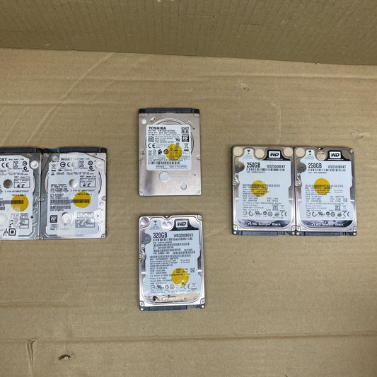 Reliable Toshiba WD HGST 2TB 7200RPM 2.5" SATA Laptop HDD Storage
