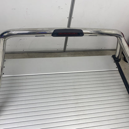 Ford Ranger Aluminum Roller Shutter, Chrome Roll Bar 2012-22 Double Cab