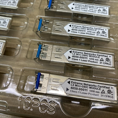 SFP Extreme Network Certified Lx Mini GBIC Module 4050-00011 1310 10 Pack