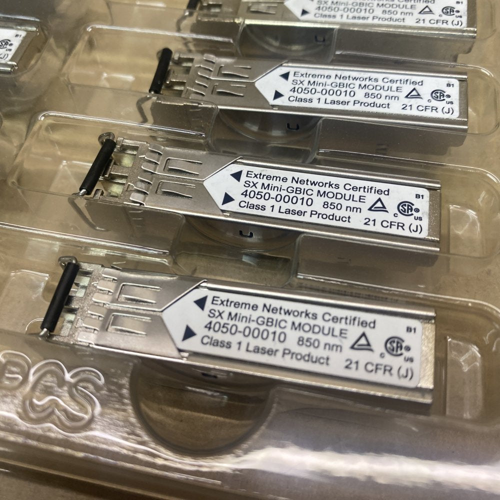 SFP Extreme Networks LX Mini GBIC Module 4050-00010 850NM 10-Pack