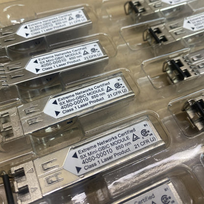 SFP Extreme Networks LX Mini GBIC Module 4050-00010 850NM 10-Pack