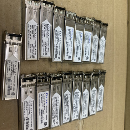 Professional Optical Modules 1G/10G Multi-Mode Finisar SFP Lot of 17