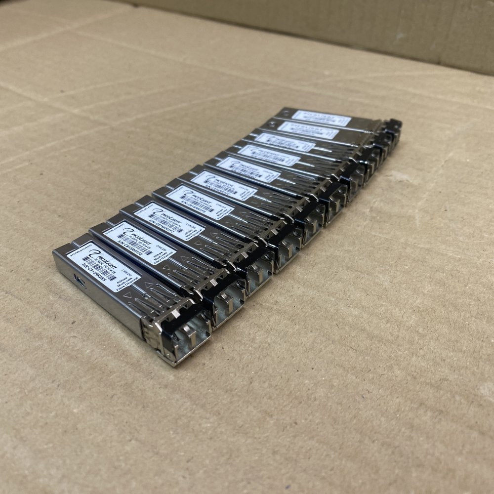 Lot of 10 Prolight PLRXPL-VE-SG4-26 SFP Optical Modules – 4.25Gbps Fibre Channel