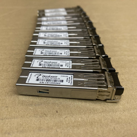 Lot of 10 Prolight PLRXPL-VE-SG4-26 SFP Optical Modules – 4.25Gbps Fibre Channel