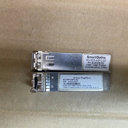 1000BASE & 10GBASE SFP Modules, 1490nm/1310nm Optical Transceiver Bundle