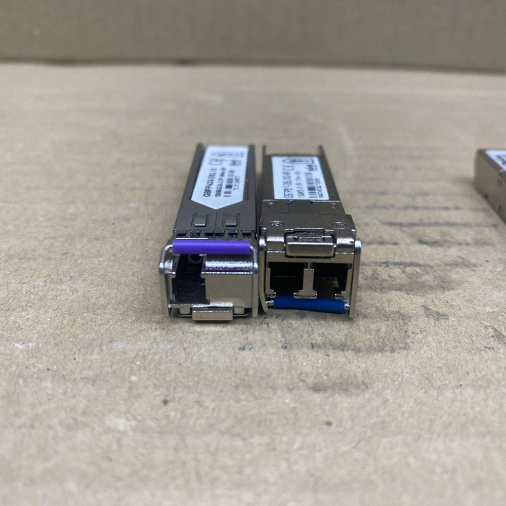 1000BASE & 10GBASE SFP Modules, 1490nm/1310nm Optical Transceiver Bundle