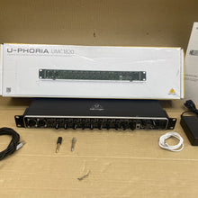 Studio USB Audio Interface, Behringer UMC1820, 24-Bit/96kHz, Rackmount