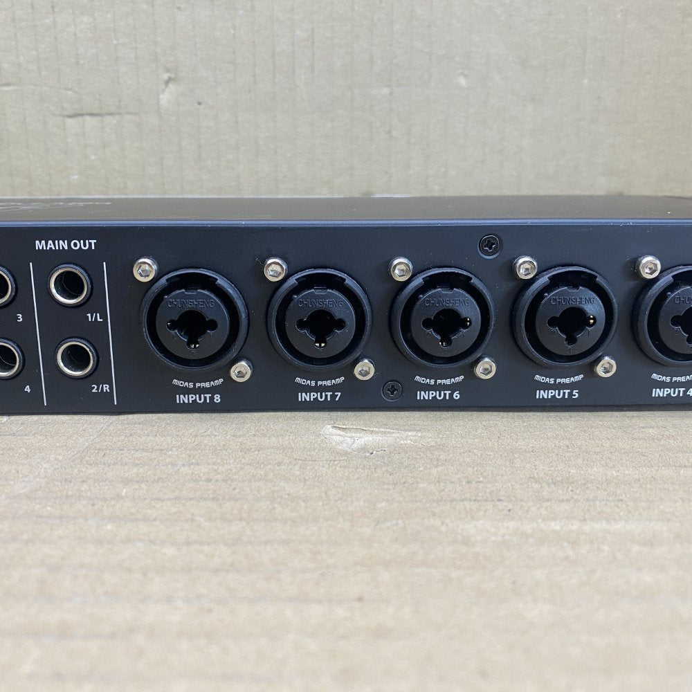 Studio USB Audio Interface, Behringer UMC1820, 24-Bit/96kHz, Rackmount