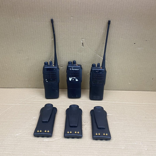 Professional UHF Noise-Canceling Radio Set Motorola PW502C, 16 Channels