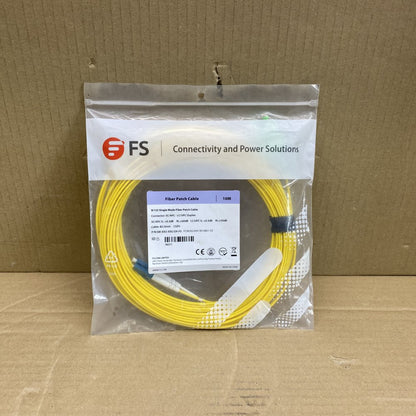 Single-Mode Fibre Optic Cables Huber+Suhner LC-LC Duplex Radox Sheathing
