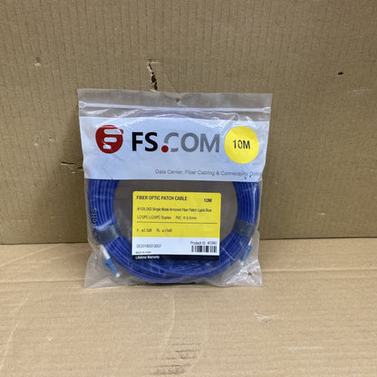 Single-Mode Fibre Optic Cables Huber+Suhner LC-LC Duplex Radox Sheathing