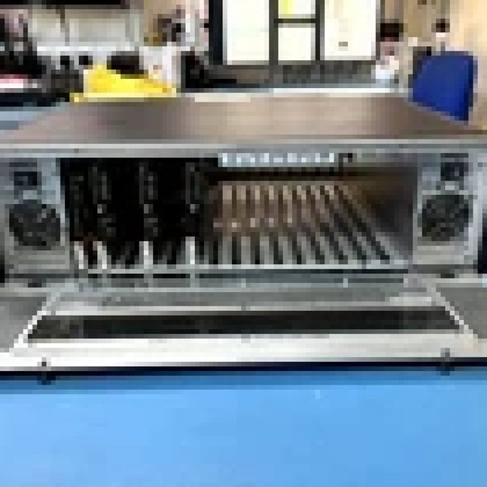 Professional Evertz 7800FR-QT Multiframe, 3x Quad HD/SDI Receiver Cards