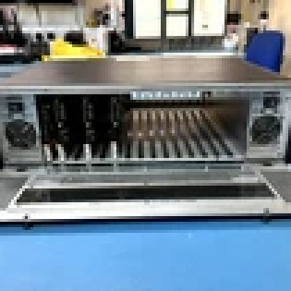 Evertz 7800FR-QT 3RU Multiframe + 3x 7707VR-4 Quad SD / Dual HD Cards