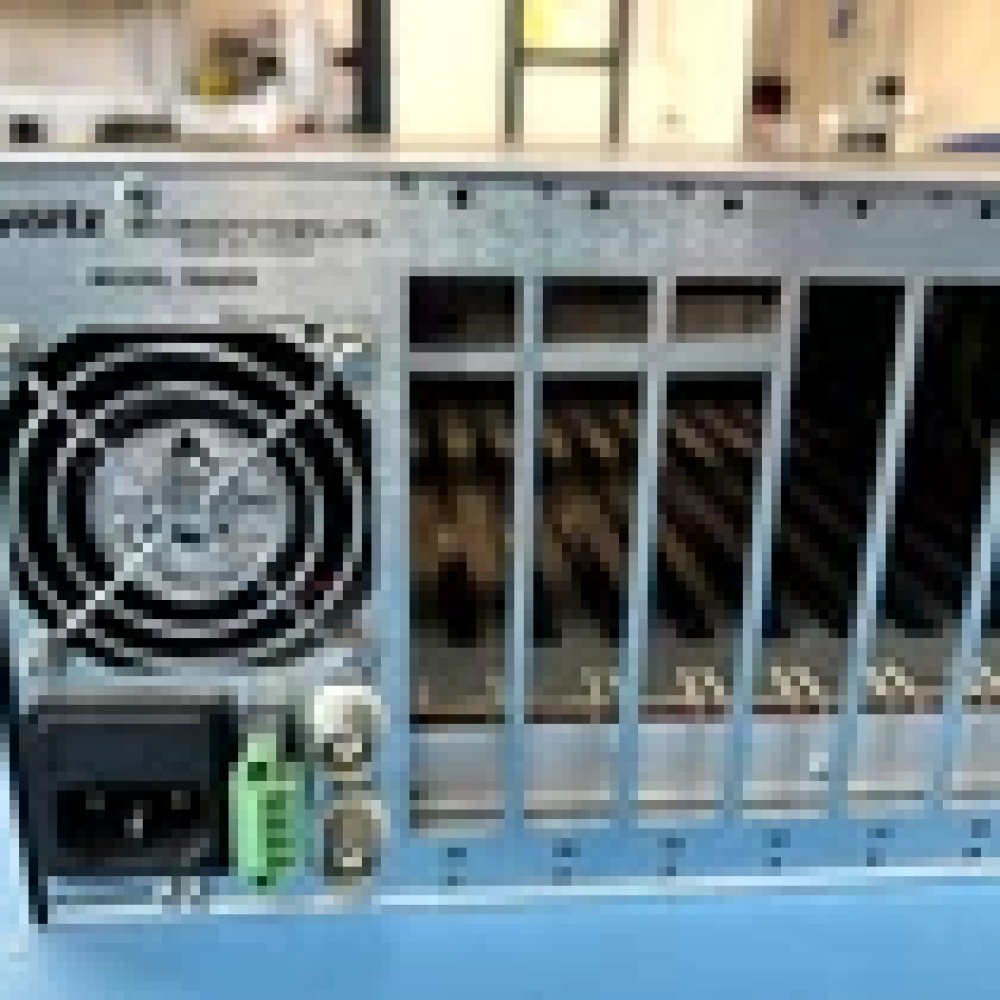 Evertz 7800FR-QT 3RU Multiframe + 3x 7707VR-4 Quad SD / Dual HD Cards