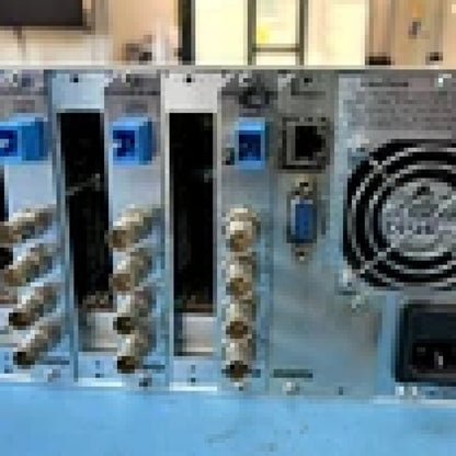 Professional Evertz 7800FR-QT Multiframe, 3x Quad HD/SDI Receiver Cards