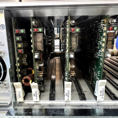 Professional Evertz 7800FR-QT Multiframe, 3x Quad HD/SDI Receiver Cards