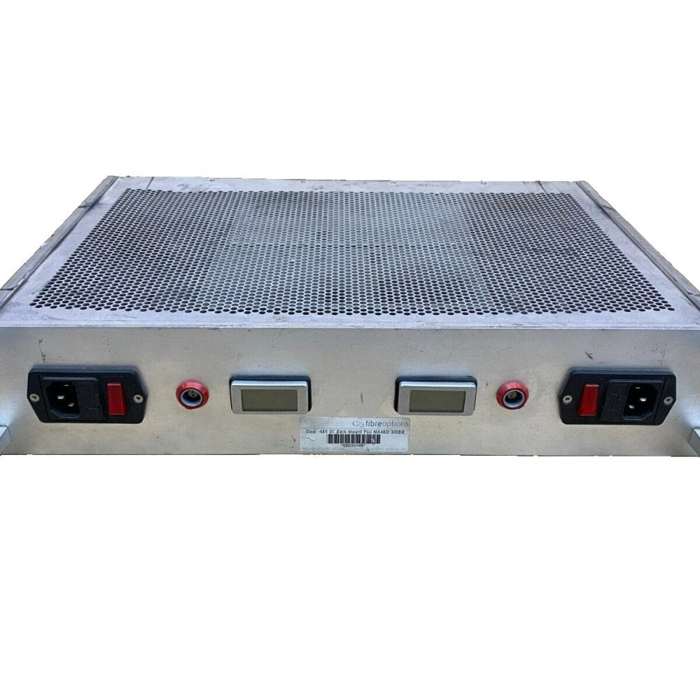 Industrial Dual -48V DC Power Supply Fiberoptions MA48D-300DR Rack-Mount
