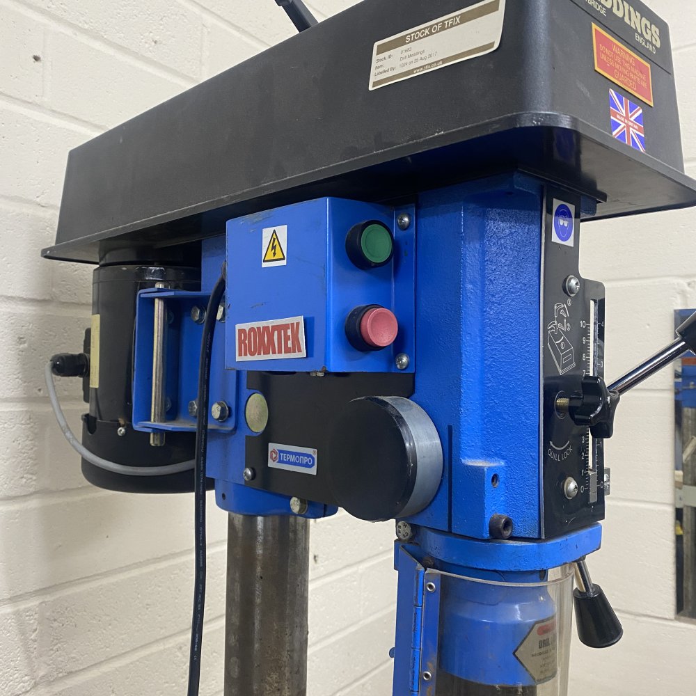 Meddings Pillar Bench Standing Drill DT/F/1PH Machine Engineer Workshop