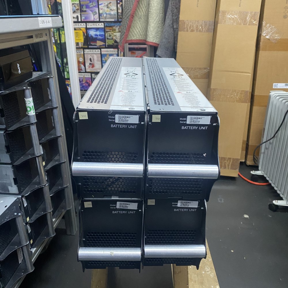 APC Battery Case Pack of 4 Industrial Rack-Mount Hot-Swap  SYBTU1-PLP PX UPS